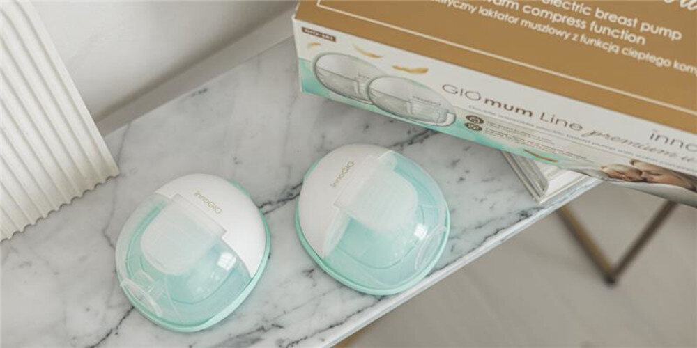 Laktator INNOGIO GIOmum Line Premium Warm GIO-361 Łatwe ładowanie i długa praca na baterii