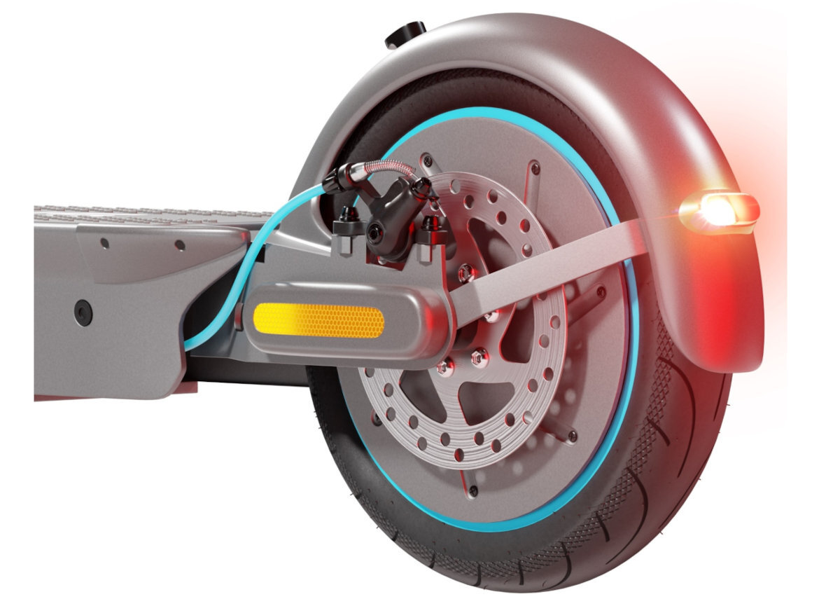 Hulajnoga elektryczna MOTUS Scooty 10 Plus Grafitowy podwojna amortyzacja