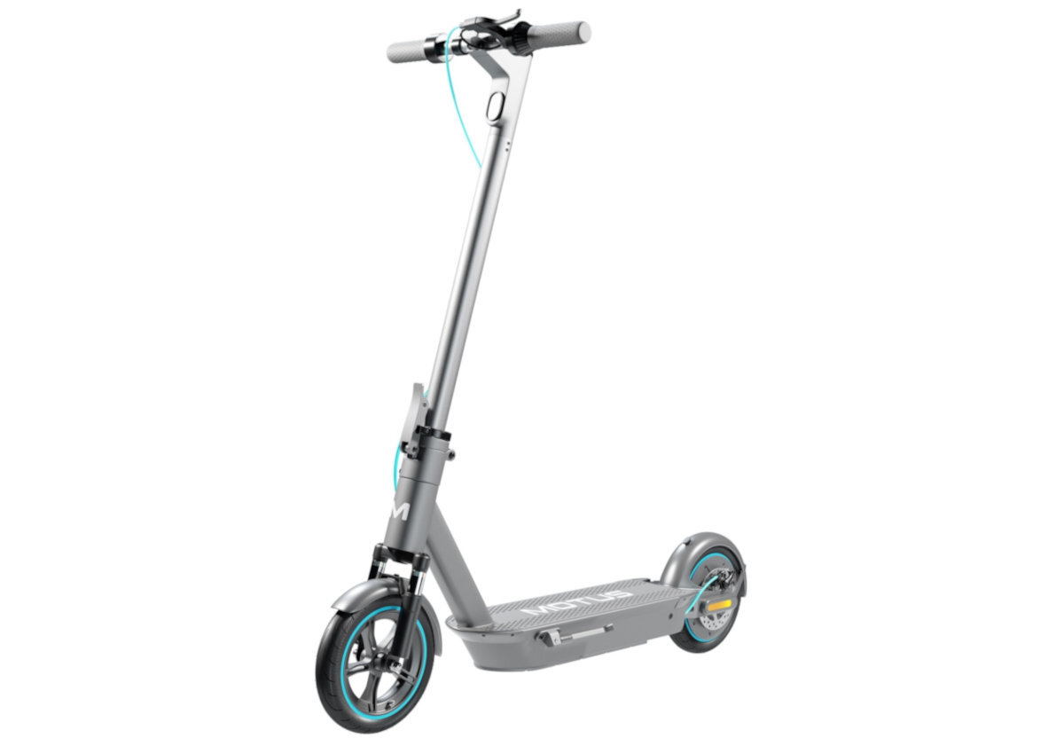 Hulajnoga elektryczna MOTUS Scooty 10 Plus Grafitowy zwinna i bezpieczna hulajnoga wazaca zaledwie 19,5 kg