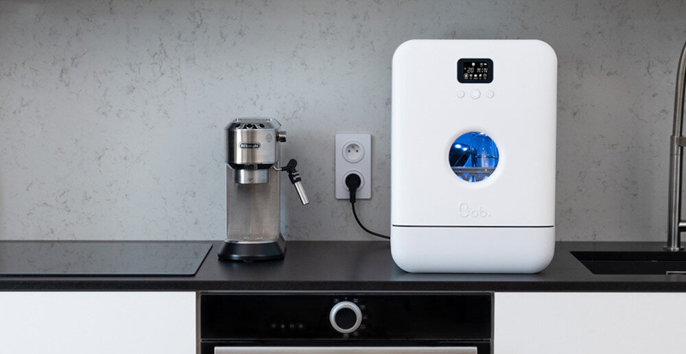 ZMYWARKA DAAN TECH BOB kompaktowa niewielka konstrukcja kamper kamping domki letniskowe mała czarna ekran przyciski