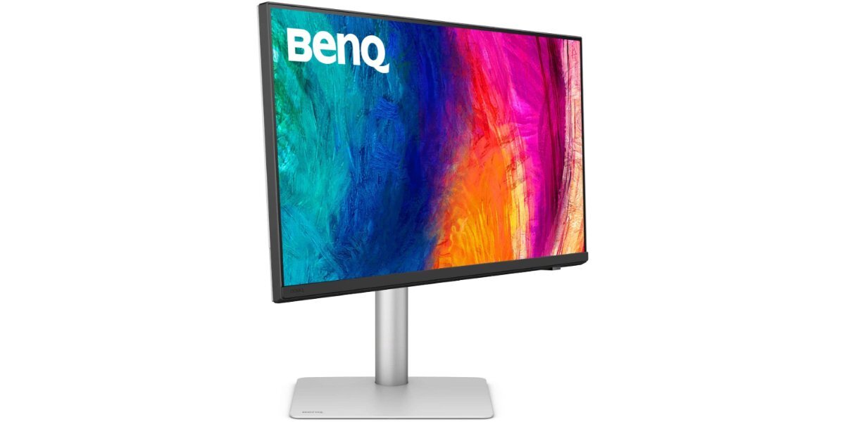 Monitor BENQ DesignVue PD2730S na białym tle.