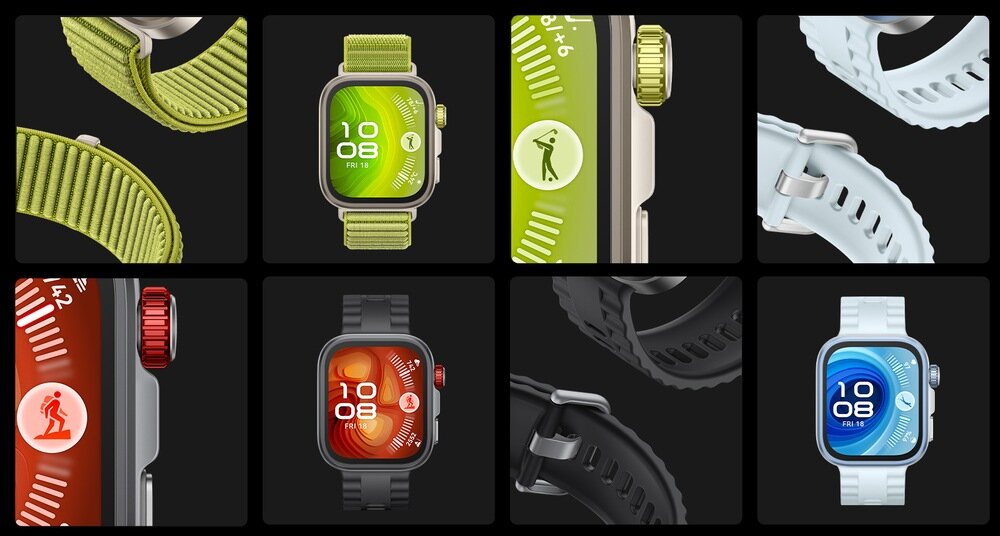 Smartwatch HUAWEI Watch Fit 4 Pro różne paski i kolory