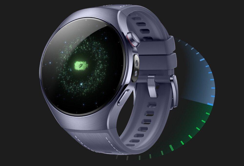 Smartwatch HUAWEI Watch 5 z ikoną ładowania