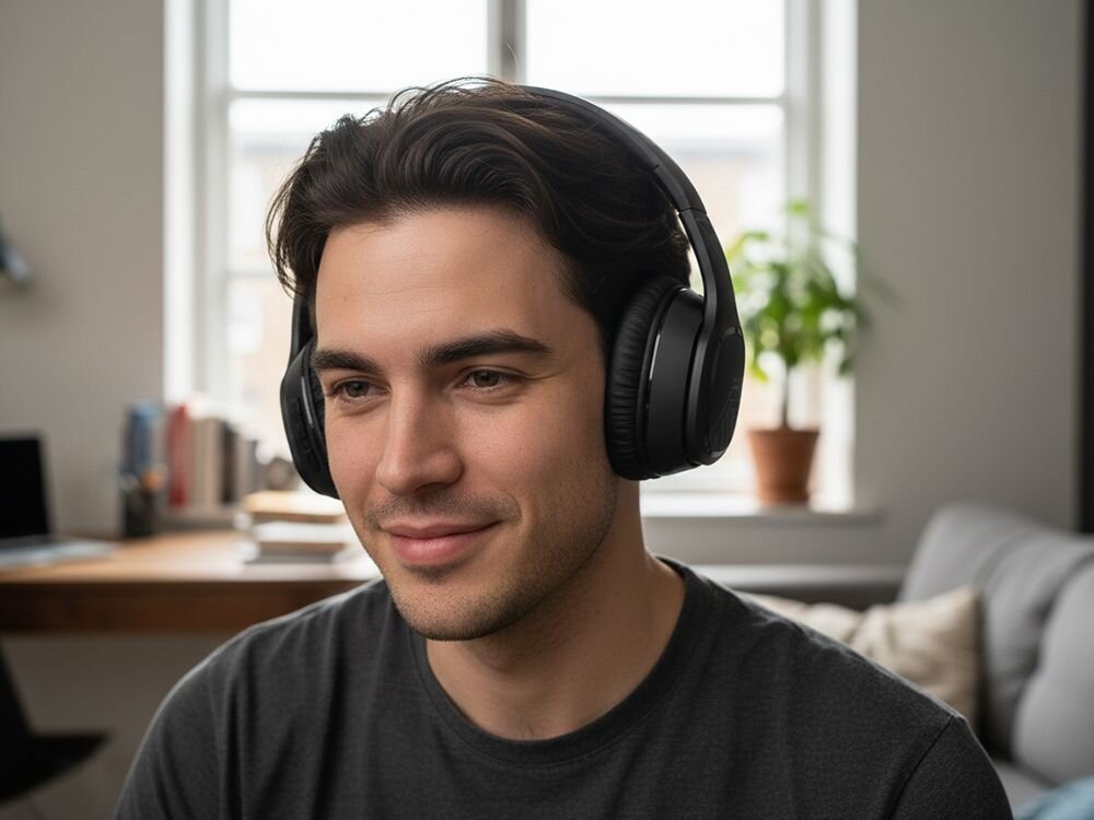 Słuchawki nauszne POWERLOCUS P7 169 g, kodeki AAC SBC, pasmo 20 Hz 20 kHz