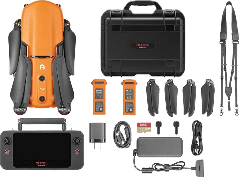 Dron AUTEL ROBOTICS Evo II Pro Rugged Bundle V3 opakowanie zawartość akcesoria dodatki