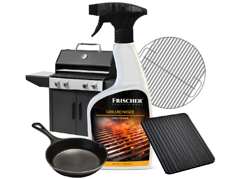 Zestaw do czyszczenia grilla - skuteczne usuwanie zabrudzeń