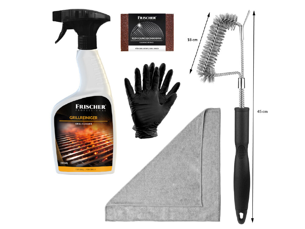 Zestaw do czyszczenia grilla - ochrona i trwałość