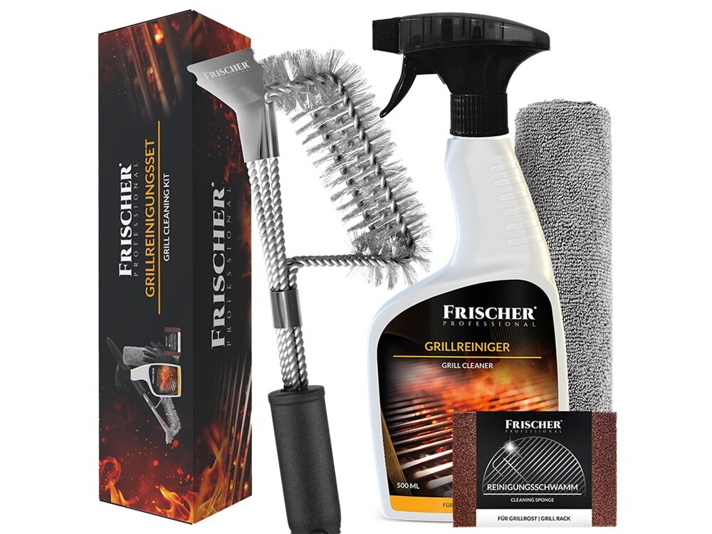 Zestaw do czyszczenia grilla - zawartość zestawu