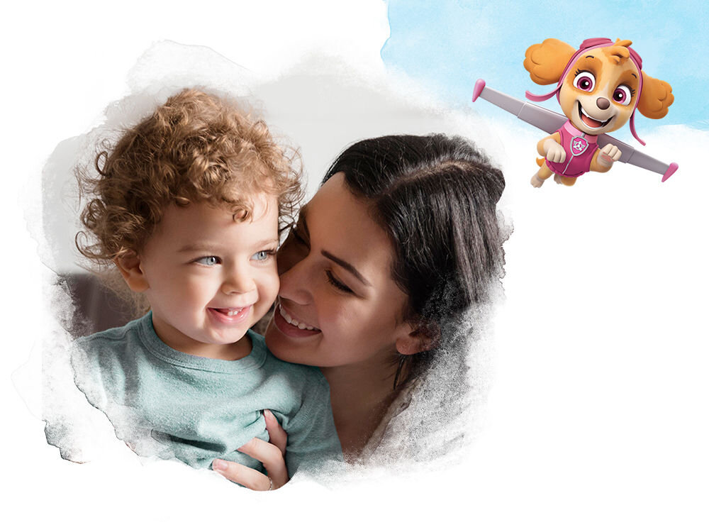 Chusteczki nawilżane PAMPERS Harmonie Aqua Psi Patrol (144 szt.) w 99% z wody