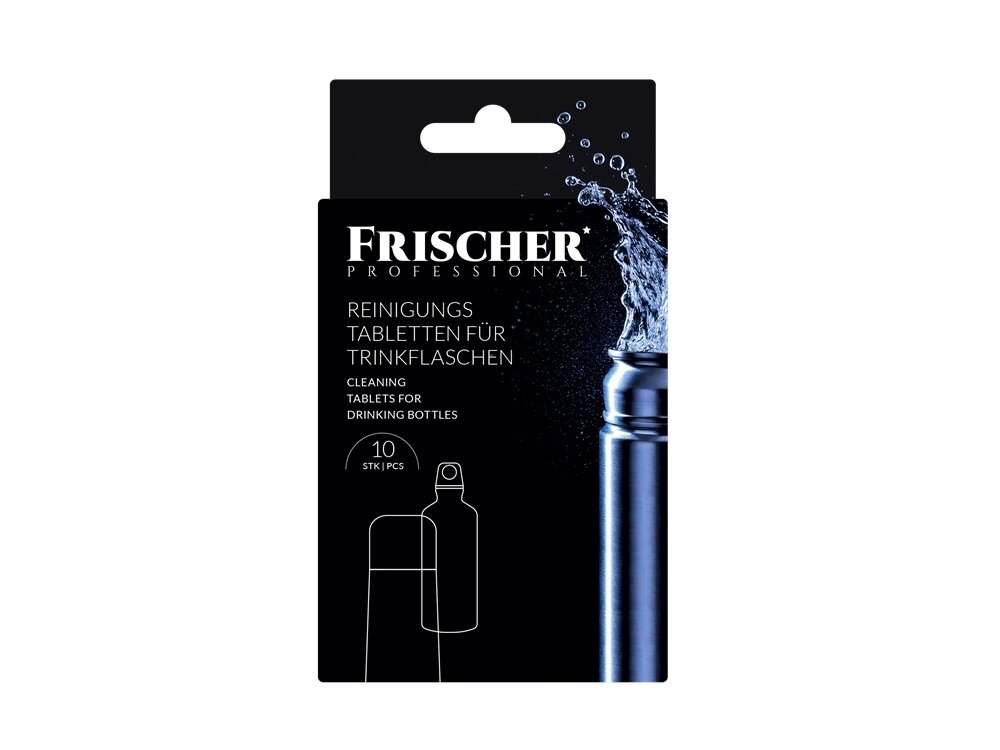Tabletki czyszczące do butelek FRISCHER 10FR00229 (10 sztuk) świeżość, bezproblemowe użytkowanie