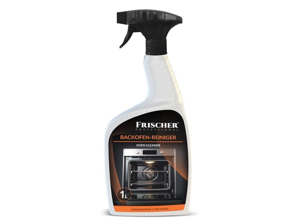 Płyn do czyszczenia piekarników FRISCHER Professional 1000 ml gotowy do użycia, szybkie i precyzyjne użycie