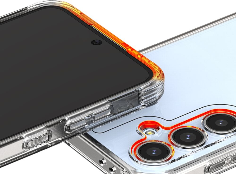 Etui ARAREE Flexield chroni przed zadrapaniami, zabrudzeniami i wstrząsami Podwyższone brzegi Przyciski 3D - podwyższone krawędzie ekranu i aparatu