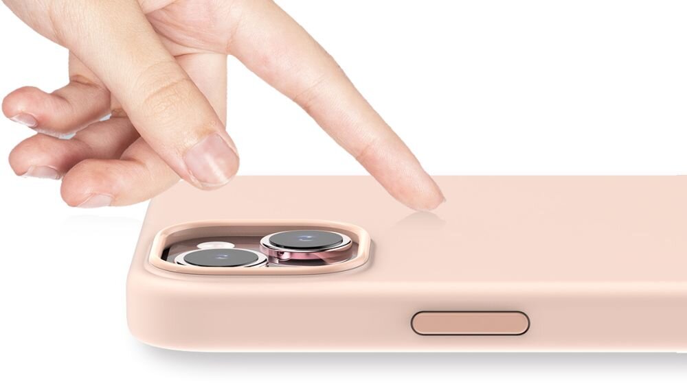 Etui ARAREE Typoskin M podwyższonym krawędziom przy ekranie i aparacie Wnęki na port, mikrofon i głośniki iPhone’a - precyzyjne wycięcia etui