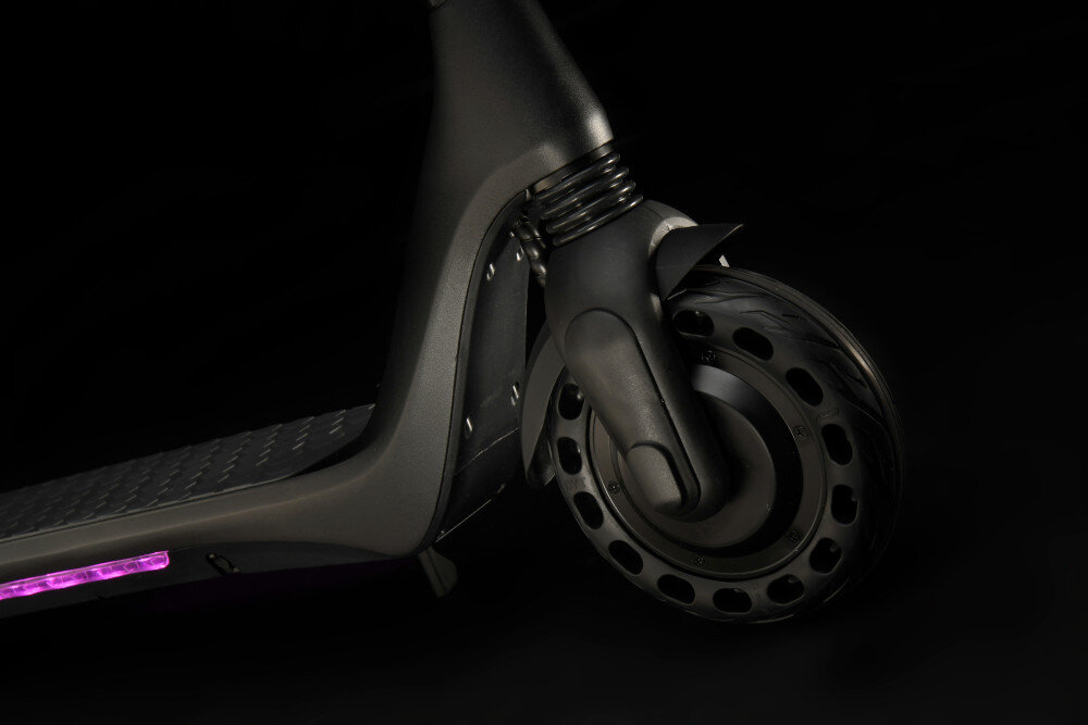 Hulajnoga elektryczna LAMBORGHINI AL1 Czarny tryby jazdy eco comfort sport 