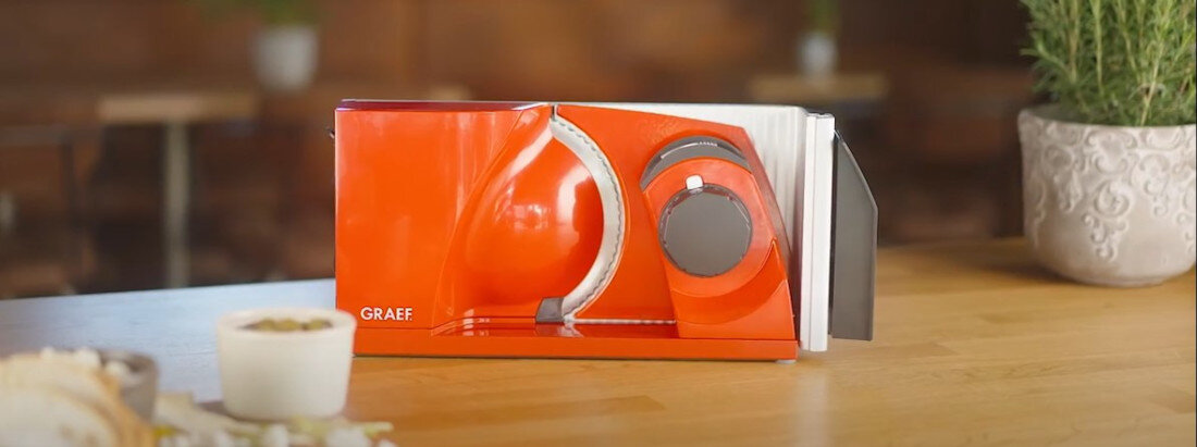 Krajalnica GRAEF MYtiny Twin Srebrny Stabilna i cicha praca silnik moc