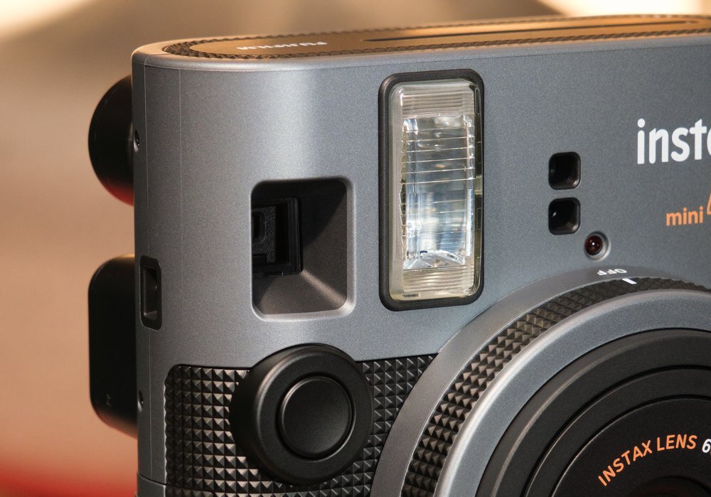 Aparat FUJIFILM Instax Mini 41 PH EX D wzornictwo vintage ergonomia styl retro