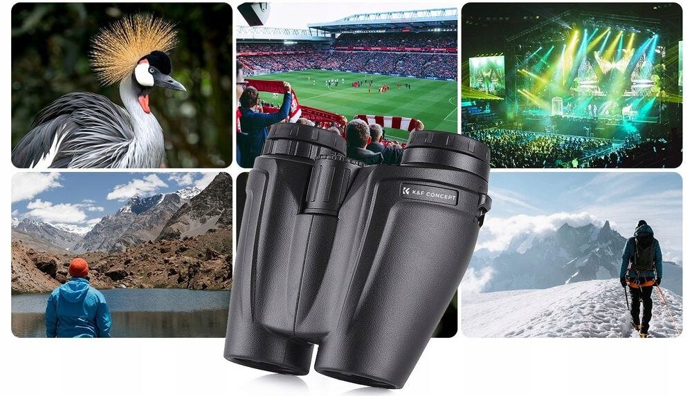 Lornetka K&F CONCEPT KF33.095 spacery biwaki przyroda  prostota obsługi i mobilność 