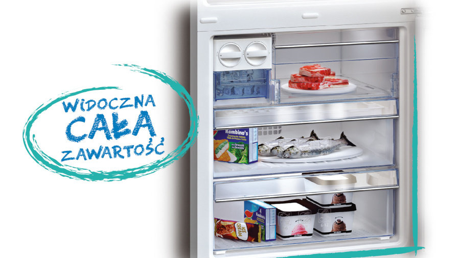 Witryna Beko WSA29000 - Kontrola zawartości