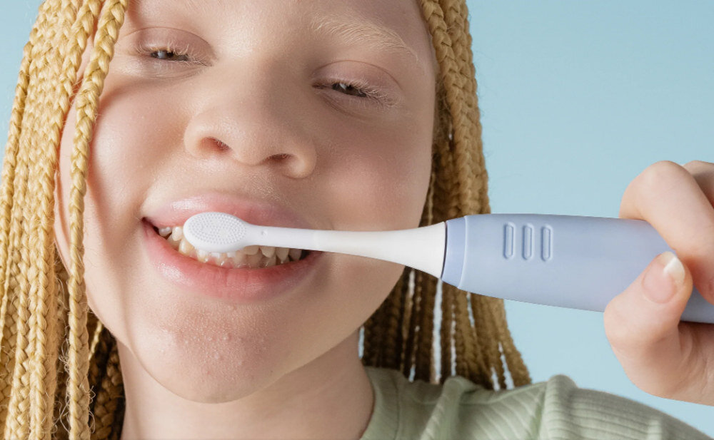 Oryginalna końcówka szczoteczki ORDO Sonic Kids Squishmallows Biały (4 szt.)  Łatwe mocowanie i wymiana Prosta wymiana szybkie i bezproblemowe higiena