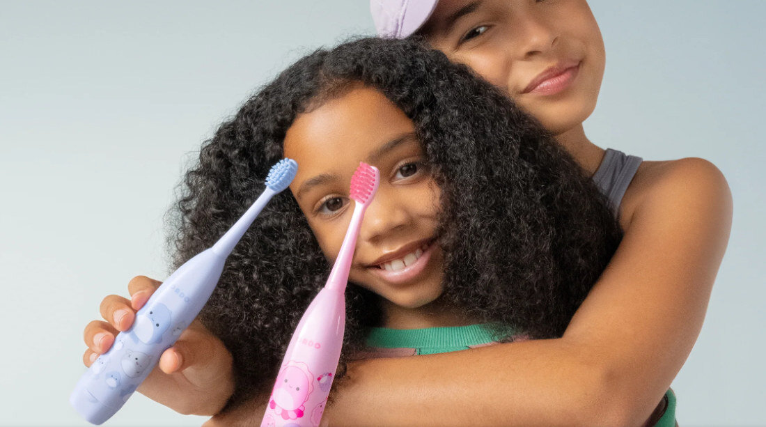 Oryginalna końcówka szczoteczki ORDO Sonic Kids Squishmallows Samir Niebieski (2 szt.) wygląd design prezentacja wizualizacja