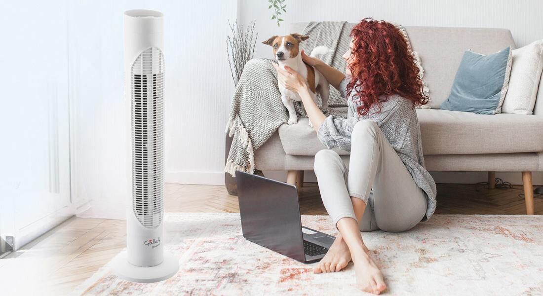 Wentylator GALLET VEN82T wygląd design tło prezentacja wizualizacja Do domu i na działkę