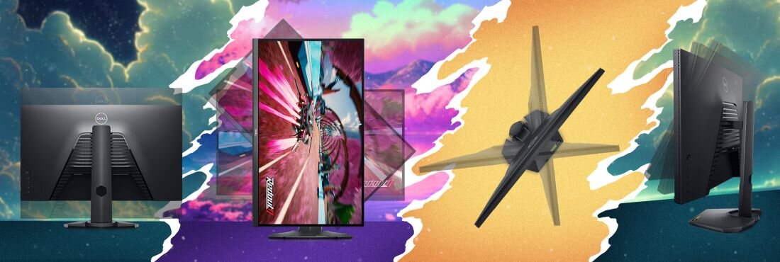 Monitor DELL G2724D - Ergonomiczna podstawa   