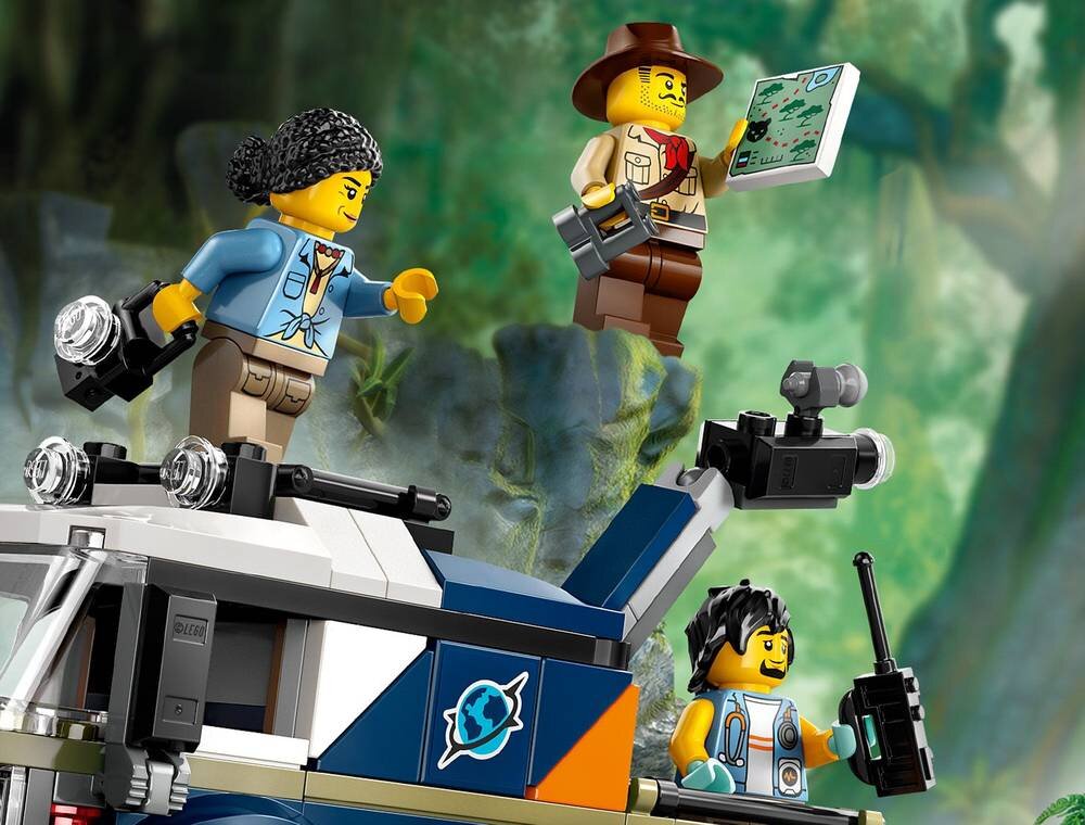 LEGO 60426 City Terenówka badacza dżungli akcesoria