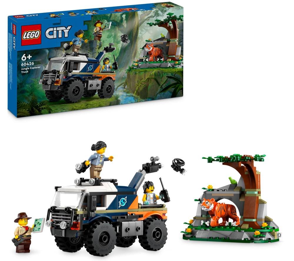 LEGO 60426 City Terenówka badacza dżungli Zestaw