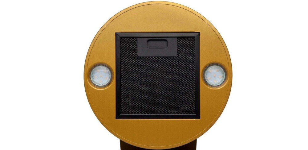 Okap MAAN Tuba Elba W 731 Satyna oświetlenie LED oszczędność komfort