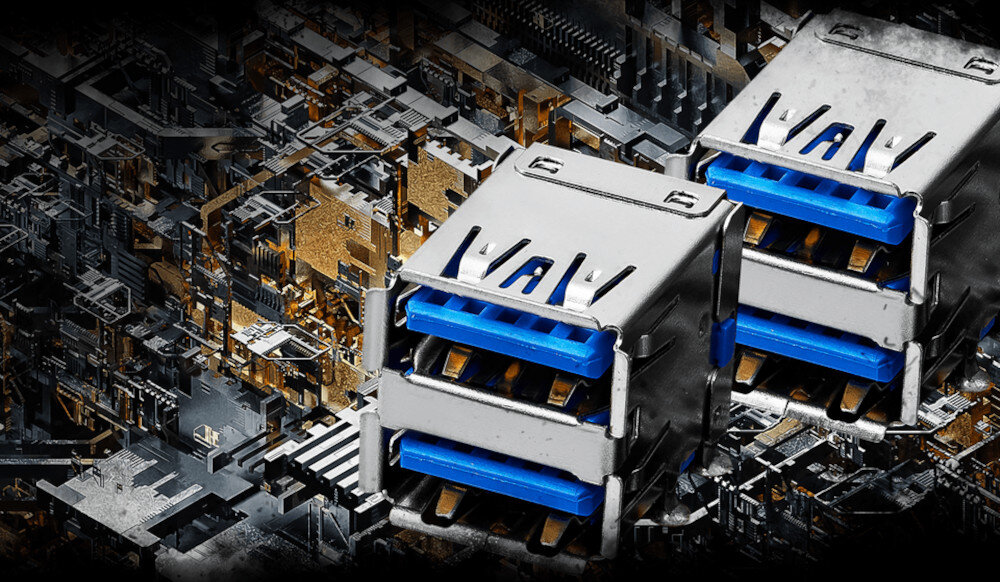 Porty USB-A, USB-C, HDMI, Mini DisplayPort, głośniki Sound Blaster Cinema 6+ i kamera HD 720p