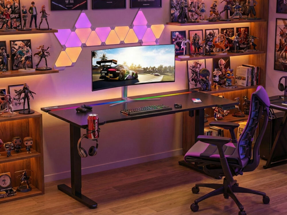 Biurko MAD DOG GD600K Czarny