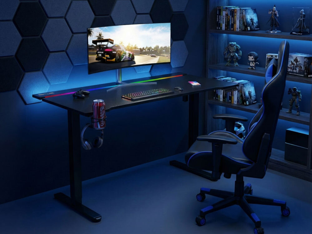 Biurko MAD DOG GD600K Czarny