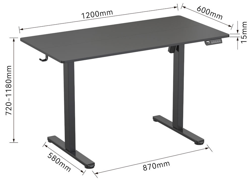 Biurko XQUANTUM ED100K