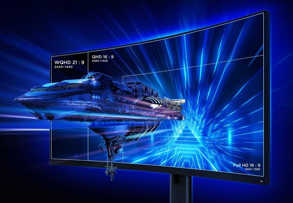 Monitor XIAOMI Mi Curved BHR4269GL - Krzywina