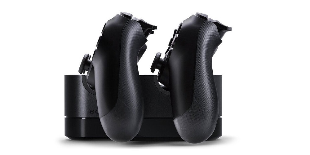 AKCESORIA KONS. PS4 SONY ŁADOWARKA DUALSHOCK dwa kontrolery