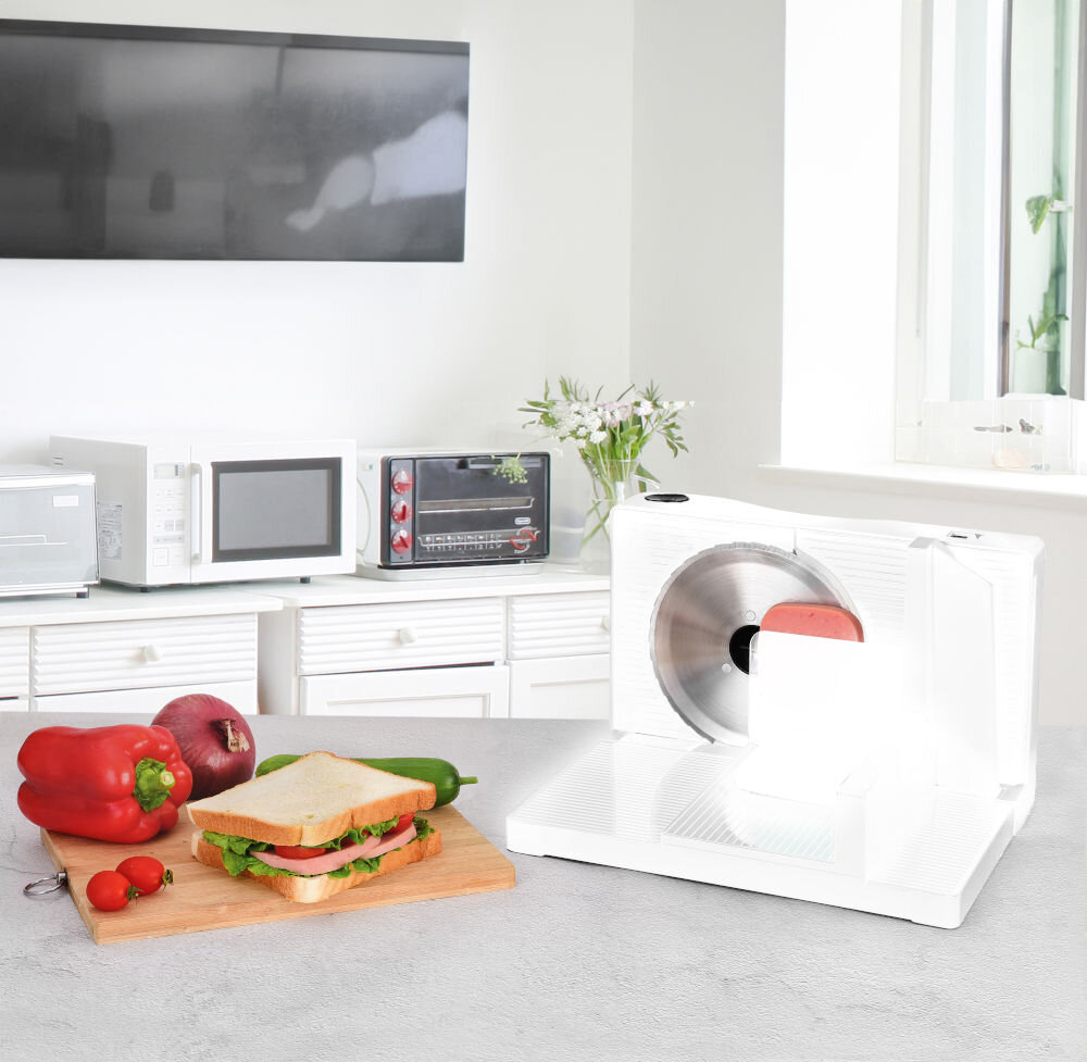 KRAJALNICA KALORIK TKG AS (1800W) tworzywo sztuczne wytrzymała lekka zdejmowany nóż ze stali nierdzewnej