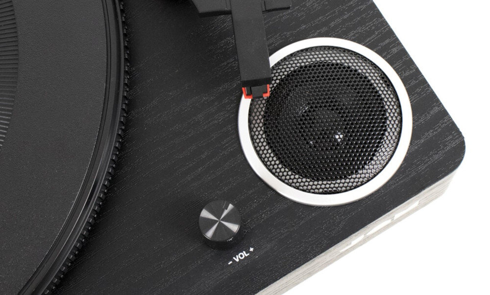 Gramofon JAM Play Turntable HX-TTP300BWDEU2 - Kompaktowe wymiary i wygoda