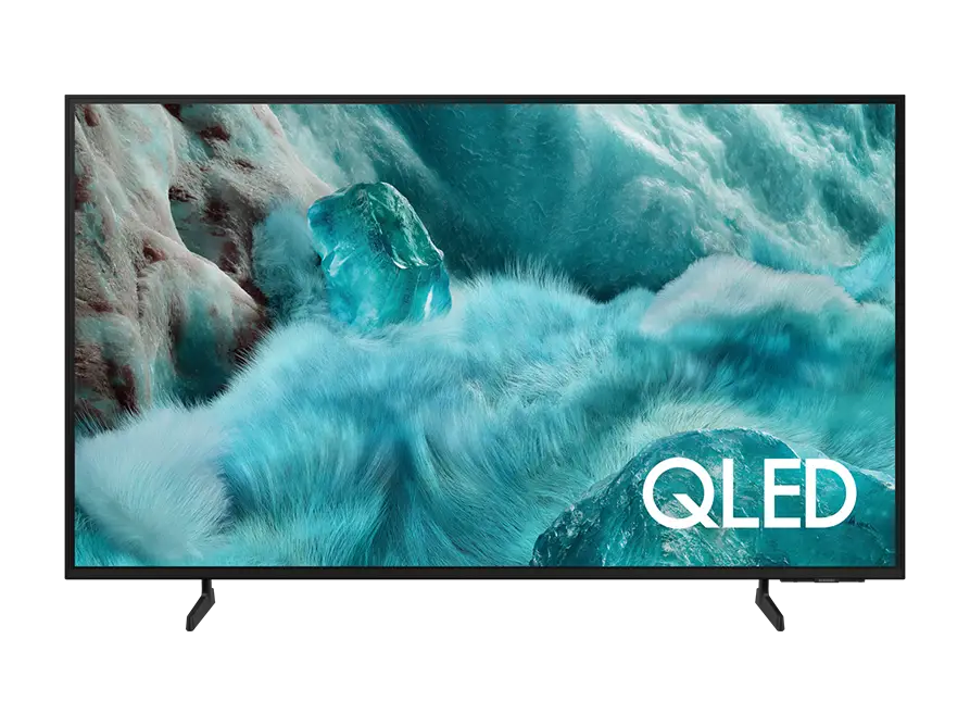 Packshot telewizora Q7F2 przód niebieski