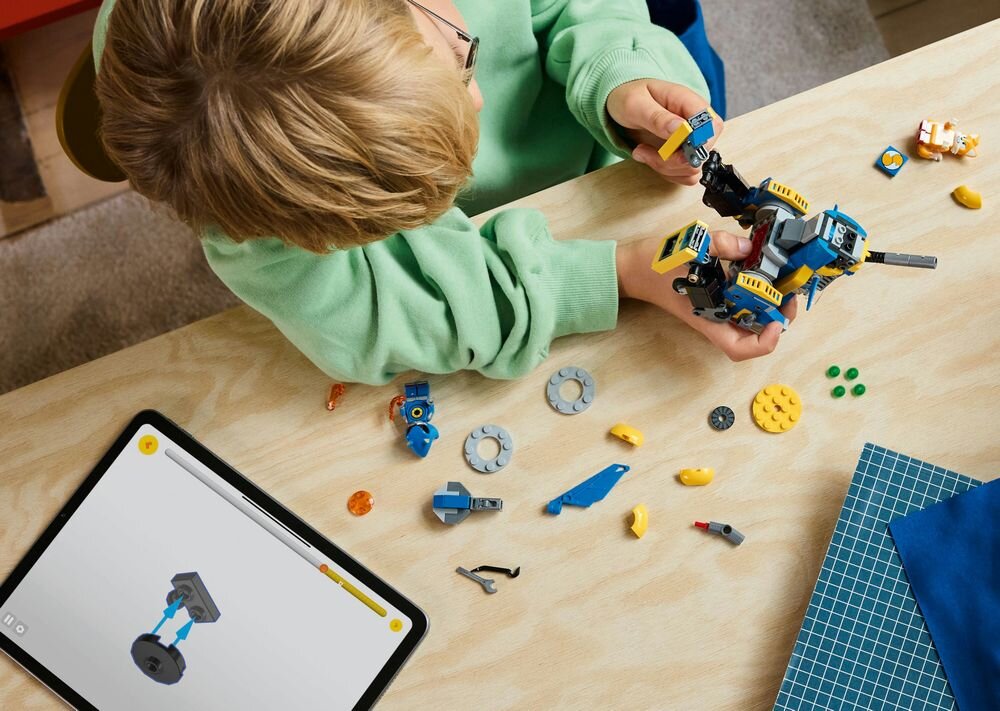 LEGO 77002 Sonic the Hedgehog Cyclone kontra Metal Sonic składanie modelu z tabletem