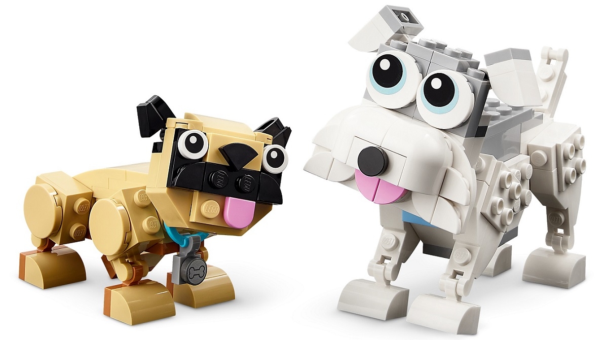 LEGO CREATOR Urocze psiaki 31137 dziecko kreatywność zabawa nauka rozwój klocki figurki minifigurki jakość tradycja konstrukcja nauka wyobraźnia role jakość bezpieczeństwo wyobraźnia budowanie pasja hobby funkcje instrukcja aplikacja LEGO Builder Psie przygody