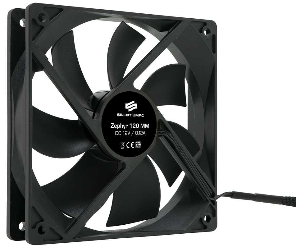 Wentylator SILENTIUM PC Zephyr 120 - design