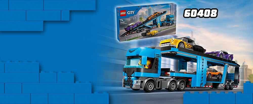 Laweta z samochodami sportowymi (60408)