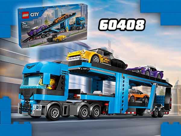 Laweta z samochodami sportowymi (60408)