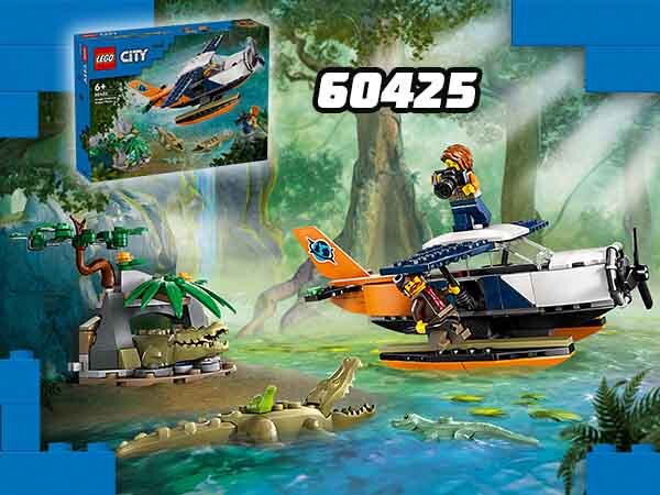 LEGO<sup>®</sup> City Wodolot badaczki dżungli (60425)