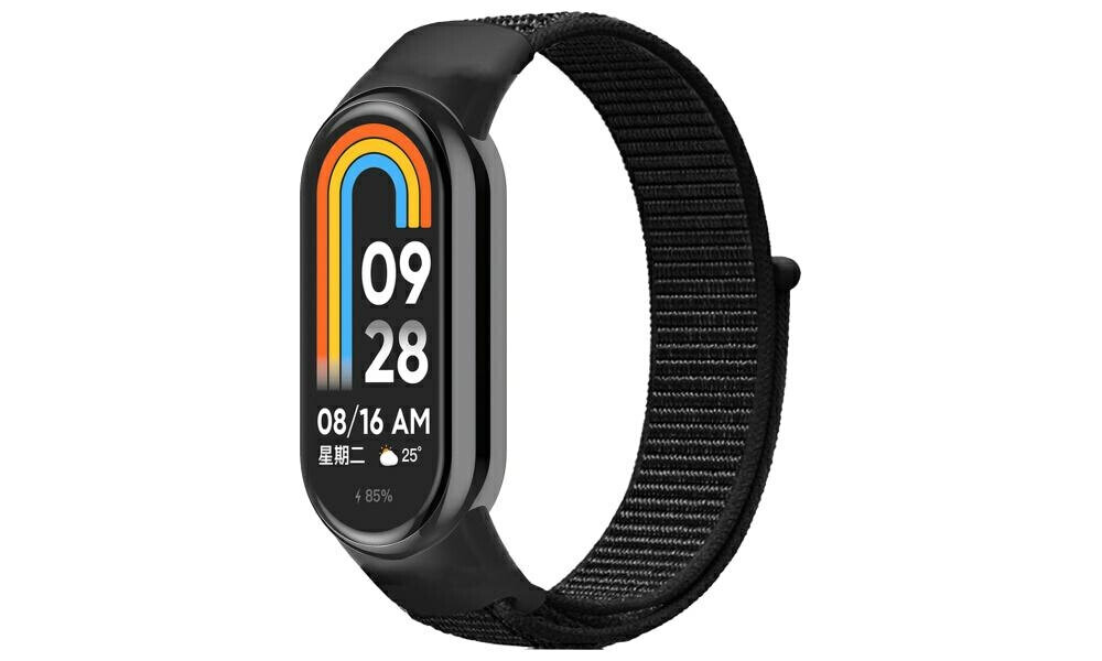 Nylonowy pasek Beline do Xiaomi Mi Band 9 8 komfortowy elastyczny trwały odporny na pot i wodę