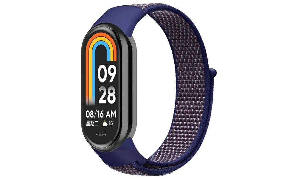 Nylonowy pasek Beline do Xiaomi Mi Band 9 8 komfortowy elastyczny trwały odporny na pot i wodę