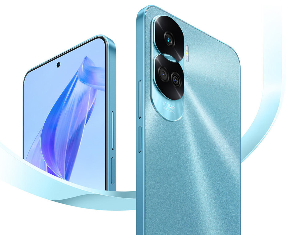 Smarfon HONOR 90 lite ekran bateria aparat procesor ram pamięć pojemność rozdzielczość zdjęcia filmy opis dane cechy blokady system łączność wifi bluetooth obudowa szkło odporność porty muzyka transfer sieć przekątna matryca waga czujniki oled amoled ips