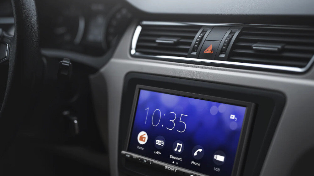 Radio samochodowe SONY XAV-AX3250  - formaty