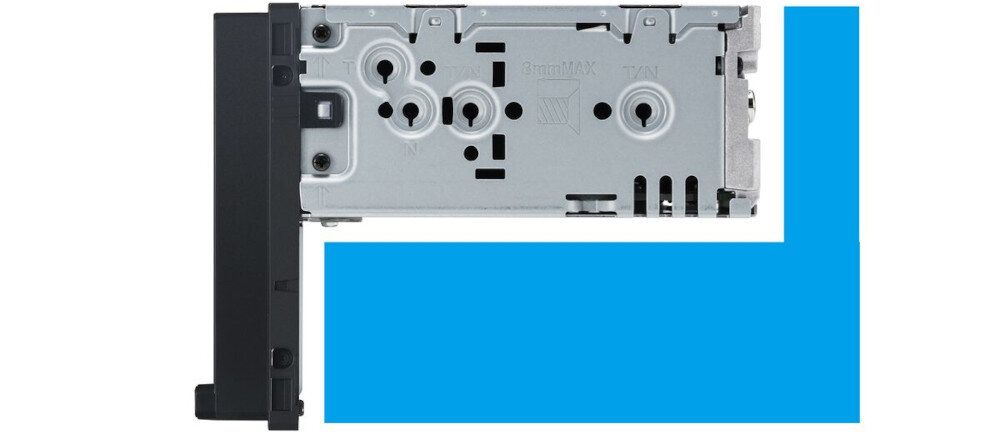 Radio samochodowe SONY XAV-AX3250  - montaż