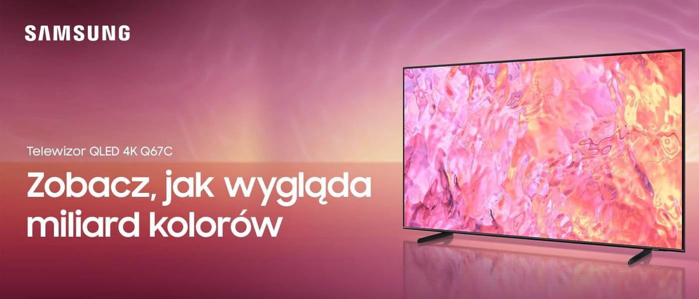 Telewizor Samsung QLED Q67C z oferty Media Expert